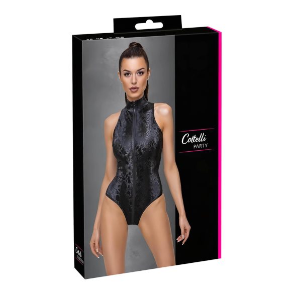 Cottelli Party - Body estampa píton (preto)