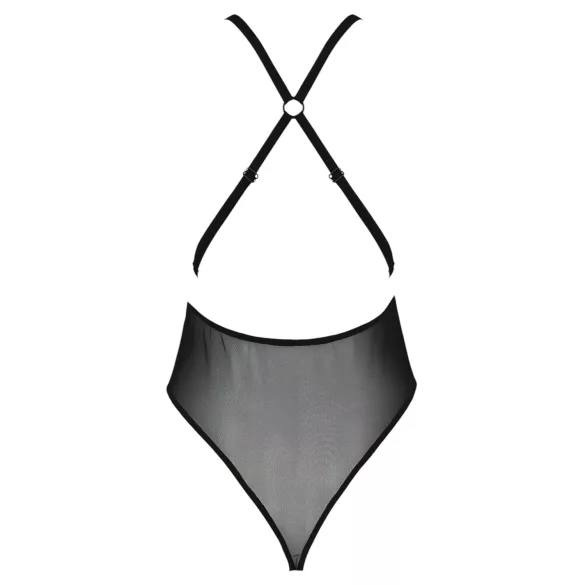 Passion Eco Zinnia - body rendado (preto)