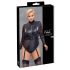 Cottelli Plus Size Bondage - Body de renda (preto) - 2XL