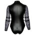 Cottelli Plus Size Bondage - Body de renda (preto) - 2XL