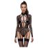 Cottelli - Body Transparente com Alças (Preto) - M