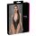 Cottelli Party - Body Brilhante com Colarinho (Preto) - XL