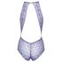 Kissable - Body rendado com gola, roxo - L/XL