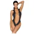 Cottelli Party - body com gola - manga longa - preto - M/L