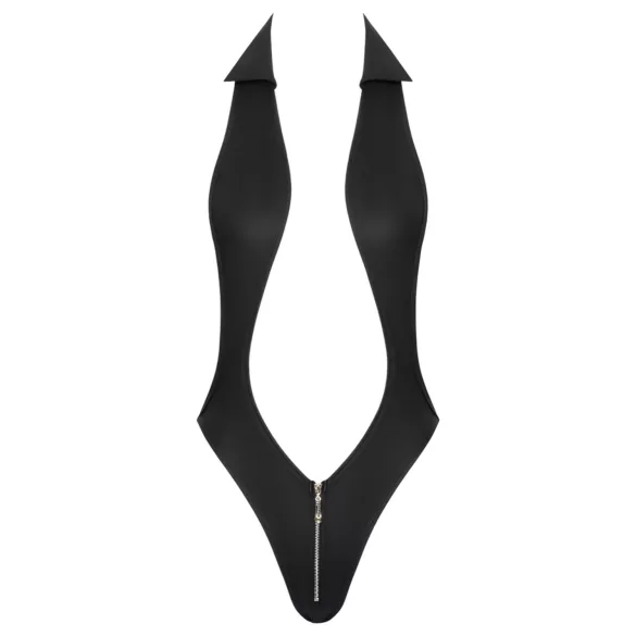 Cottelli Party - body com gola - manga longa - preto - M/L