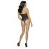 Cottelli Party - Body Floral (Preto) - L