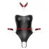 Cottelli Bondage - body brilhante com algemas de braço - preto - M
