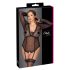 Cottelli Curves - body transparente (preto)