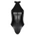 Noir - body preto com gola brilho - M