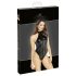 Noir - body preto com gola brilho - XL