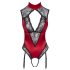 Cottelli - body rendado com colarinho (vermelho)