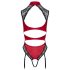 Cottelli - body rendado com colarinho (vermelho)