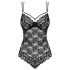Obsessive 860-TED-1 - super sexy body de renda preta