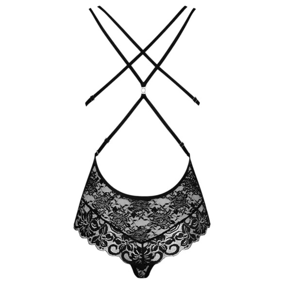 Obsessive - body de renda sexy - preto