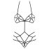 Obsessive - Arnês Corporal Decorativo (Preto) - Tamanho S/M