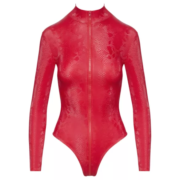 Cottelli - body lingerie snake print - vermelho - L