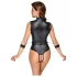 Cottelli Bondage - body aberto seios à mostra - preto