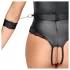 Cottelli Bondage - body aberto seios à mostra - preto - L