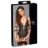 Cottelli Bondage - body rendado aberto - preto - M