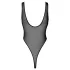 Noir - body transparente (preto) - L