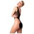 Noir - body transparente (preto) - XL