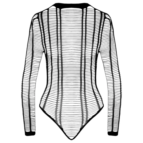 Cottelli - body aberto listrado - preto - tamanho S-L
