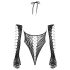 Cottelli - body preto com luvas - Tamanhos S-L