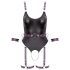 Cottelli - Body Bondage Aberto com Algemas (preto)