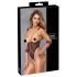 Cottelli Bondage - Body Aberto com Alças e Corrente (preto)