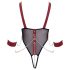 Cottelli Bondage - Body Aberto com Alças e Corrente (preto)