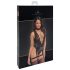 Noir Libido - corpete com cinta-liga (preto) - M