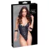 Cottelli - body de bondage com correntes (preto)