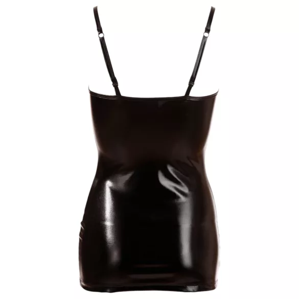 Cottelli - Vestido curto brilhante com amarração frontal - preto - L