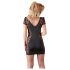 Cottelli - Vestido rendado com laço preto