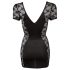 Cottelli - Vestido rendado com laço preto