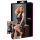 Cottelli Plus Size - Vestido Brilhante com Renda (Preto) - XXXXL