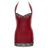 Minivestido brilhante Cottelli (vermelho) - M
