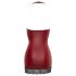 Minivestido brilhante Cottelli (vermelho) - M
