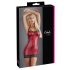 Minivestido brilhante Cottelli (vermelho) - XL