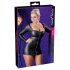 Cottelli - vestido festa com zíper strass (preto) - XL