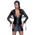 Cottelli Bondage - Vestido brilhante com ataduras (preto) - M