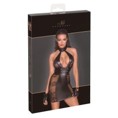 Noir - minivestido com amarrações (preto)