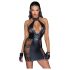 Noir - Vestido Mini com Cordões (Preto) - L