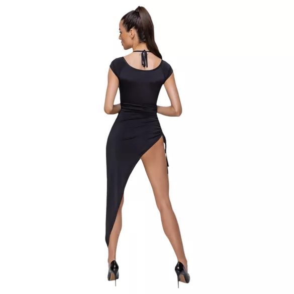 Cottelli Party - vestido assimétrico com argolas - preto - L