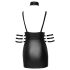 Cottelli Bondage - Mini-vestido Brilhante com Coleira (Preto) - M