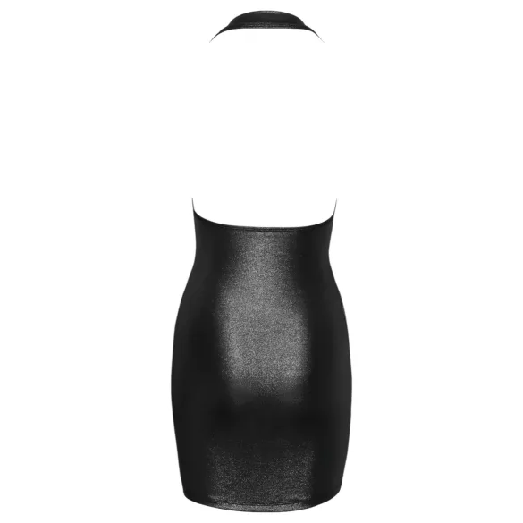 Cottelli Party - vestido curto gola alta - prata - M