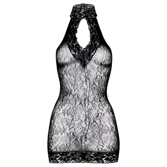 Cinza Cativo - vestido de renda (preto)