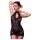 Encante com Cinquenta Tons - Vestido Rendado Preto - 2XL/3XL