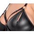 Cottelli Plus Size - vestido com algemas (preto)