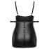 Cottelli Plus Size - vestido com algemas (preto) - 2XL